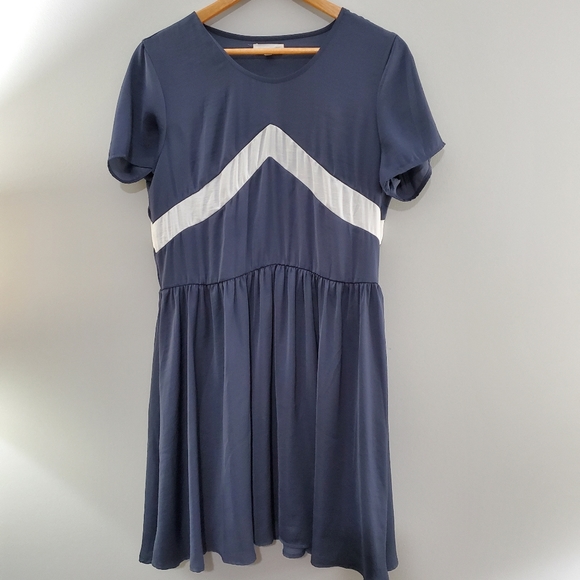 Moss Copenhagen Stripe Dress - Picture 1 of 2